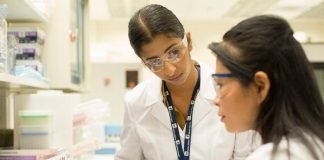 US FDA Lifts Partial Clinical Hold on Phase III Study of Venetoclax Two AbbVie scientists discuss finalizing details of an in vitro assay before conducting the study. Photo Courtesy: AbbVie |photo by Kevin J. Miyazaki/Redux