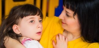 Children with Birth Defects may have Elevated Risk of Cancer Portrait of little girl in her mother's arms. Courtney Fotolia/Myroslava