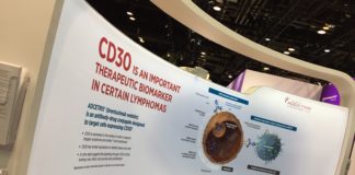Brentuximab Vedotin Continues to Demonstrate Superior Clinical Activity Exhibition booth Seattle Genetics - ASCO 2019 | Courtsey: Emila Duaerte / Sunvalley Communication