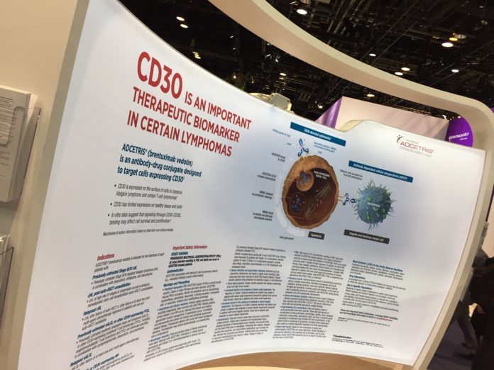 Exhibition booth Seattle Genetics - ASCO 2019 | Courtsey: Emila Duaerte / Sunvalley Communication Exhibition booth Seattle Genetics - ASCO 2019 | Courtsey: Emila Duaerte / Sunvalley Communication