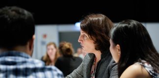 ESMO 2019: Positive Results of Olaparib + Bevacizumab in Newly-Diagnosed Advanced Ovarian Cancer General images of ESMO 2019 Congress being held in Barcelona, Spain, September 27 - October 1, 2019. Courtesy European Society for Medical Oncology (ESMO). Used with Permission.