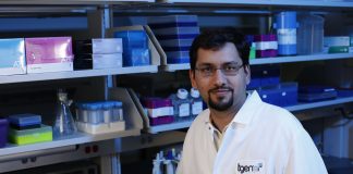 Federal Grant helps TGen Refine Cancer-detection Blood Tests for Breast Cancer Patients Muhammed Murtaza, M.B.B.S., Ph.D., Assistant Professor and Co-Director of TGen’s Center for Noninvasive Diagnostics. Courtesy: 2019 TGen. Used with permission.