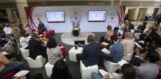 ASH 2019: Next-generation Sequencing-based Assay Shows Clinical Relevance and Accurate MRD Testing Attendees during ASH Wellness Studio at the American Society of Hematology 61th Annual Meeting at the Orange County Convention Center on Saturday December 7, 2019. Photo Courtesy 2019 © ASH/Rodney White