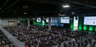AACR 2020: Phase I Study of COM701 Demonstrates Anti-tumor Activity in Advanced Solid Tumors Before COVID19 - The AACR 2019 Annual Meeting during the opening plenary session at the American Association for Cancer Research Annual Meeting at the Georgia World Congress Center. Photo Courtesy: © AACR/Todd Buchanan.